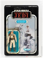 "STAR WARS: RETURN OF THE JEDI - LUKE SKYWALKER (HOTH BATTLE GEAR)" 77 BACK-A AFA 75 Y-EX+/NM.