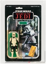 "STAR WARS: RETURN OF THE JEDI - BIKER SCOUT" 65 BACK-A AFA 75 Y-EX+/NM.