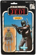 "STAR WARS: RETURN OF THE JEDI - BOBA FETT" 77 BACK-A CARDED ACTION FIGURE.