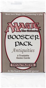 "MAGIC: THE GATHERING - ANTIQUITIES" BOOSTER PACK.