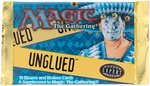 "MAGIC THE GATHERING: UNGLUED" LOT OF 13 BOOSTER PACKS.