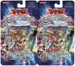 "YU-GI-OH! LEGACY OF DARKNESS/BLUE EYES WHITE DRAGON" BOOSTER PACK TRIO.