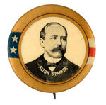 "ALTON B. PARKER" STARS AND STRIPES MOTIF.