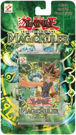 "YU-GI-OH! MAGIC RULER" 1ST EDITION BOOSTER PACK LOT ON BLISTER CARDS.