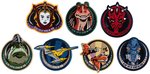 "STAR WARS: EPISODE 1 - THE PHANTOM MENACE" 1999 ILM VFX CAST & CREW EXCLUSIVE PATCH SET.