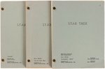 "STAR TREK" GROUP OF 20 ORIGINAL TV SERIES SCRIPTS.