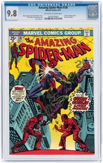 "AMAZING SPIDER-MAN" #136 SEPTEMBER 1974 CGC 9.8 NM/MINT (FIRST HARRY OSBORN AS GREEN GOBLIN).