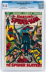 "AMAZING SPIDER-MAN" #105 FEBRUARY 1972 CGC 9.8 NM/MINT.