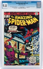 "AMAZING SPIDER-MAN" #137 OCTOBER 1974 CGC 9.8 NM/MINT.