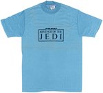 "STAR WARS: REVENGE OF THE JEDI" CAST & CREW SHIRT (LIGHT BLUE).