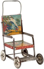 MICKEY MOUSE & BETTY BOOP SPANISH FOLDING DOLL STROLLER.