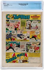 "SENSATION COMICS" #26 FEBRUARY 1944 CGC 4.5 VG+.