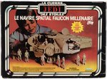 "STAR WARS: RETURN OF THE JEDI - MILLENNIUM FALCON" IN SCARCE CANADIAN BILINGUAL BOX.