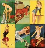 FOLLIES GIRLS MUTOSCOPE CARD LOT OF 19.