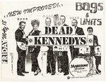 DEAD KENNEDYS CONCERT FLYER LOT.