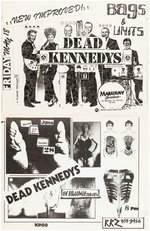 DEAD KENNEDYS CONCERT FLYER LOT.