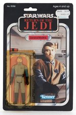 "STAR WARS: RETURN OF THE JEDI" GENERAL MADINE 65 BACK-A CARD.