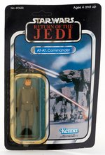 "STAR WARS: RETURN OF THE JEDI" AT-AT COMMANDER 77 BACK-A CARD.