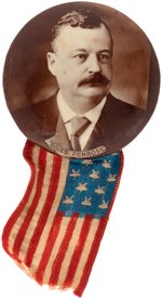 "BOIES PENROSE" REAL PHOTO BUTTON OF PA GOP BOSS LIKELY FROM HIS 1914 U.S.SENATE CAMPAIGN.
