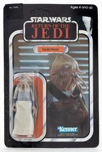 "STAR WARS: RETURN OF THE JEDI - SQUID HEAD" 77 BACK-A CARD.