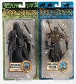 "THE LORD OF THE RINGS - WITCH KING RINGWRAITH AND HARADRIM ARCHER" PAIR.