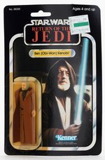 "STAR WARS: RETURN OF THE JEDI" BEN (OBI-WAN) KENOBI 77 BACK-A CARD.