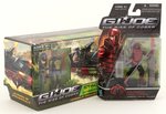 "G.I. JOE: THE RISE OF COBRA" STING RAIDER TOYS R US EXCLUSIVE VEHICLE AND CRIMSON NEO-VIPER FIGURE.