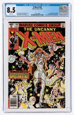 "X-MEN" #130 FEBRUARY 1980 CGC 8.5 VF+ (FIRST DAZZLER).