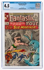 "FANTASTIC FOUR" #33 DECEMBER 1964 CGC 4.5 VG+ (FIRST ATTUMA).