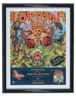 "FURTHUR MORE" MULTI-SIGNED PROMOTIONAL MUSIC STORE POSTER W/MICKEY HART & OTHERS.