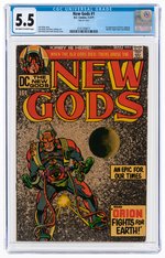 "NEW GODS" #1 FEBRUARY-MARCH 1971 CGC 5.5 FINE- (FIRST ORION).