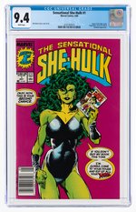 "SENSATIONAL SHE-HULK" #1 MAY 1989 CGC 9.4 NM.