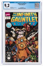 "INFINITY GAUNTLET" #1 JULY 1991 CGC 9.2 NM-.