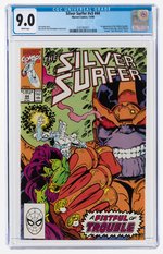 "SILVER SURFER" VOL. 3 #44 DECEMBER 1990 CGC 9.0 VF/NM (FIRST INFINITY GAUNTLET).