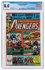 "AVENGERS ANNUAL" #10 1981 CGC 8.0 VF (FIRST ROGUE & MADELINE PRYOR).