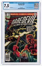 "DAREDEVIL" #168 JANUARY 1981 CGC 7.5 VF- (FIRST ELEKTRA).