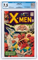 "X-MEN" #15 DECEMBER 1965 CGC 7.5 VF- (FIRST MASTER MOLD).