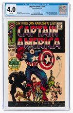 "CAPTAIN AMERICA" #100 APRIL 1968 CGC 4.0 VG.