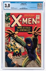 "X-MEN" #14 NOVEMBER 1965 CGC 3.0 GOOD/VG (FIRST SENTINELS).