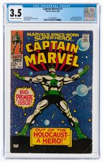 "CAPTAIN MARVEL" #1 MAY 1968 CGC 3.5 VG-.