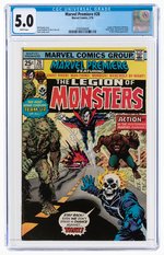 "MARVEL PREMIERE" #28 FEBRUARY 1976 CGC 5.0 VG/FINE (FIRST LEGION OF MONSTERS).