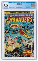 "INVADERS" #1 AUGUST 1975 CGC 7.5 VF-.