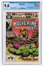 "WHAT IF?" #31 FEBRUARY 1982 CGC 9.0 VF/NM (WOLVERINE KILLS HULK).