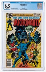 "MICRONAUTS" #1 JANUARY 1979 CGC 6.5 FINE+ (FIRST BARON KARZA).