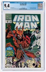 "IRON MAN" #281 JUNE 1992 CGC 9.4 NM (FIRST WAR MACHINE ARMOR IN CAMEO).