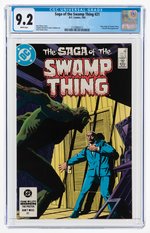 "SAGA OF THE SWAMP THING" #21 FEBRUARY 1984 CGC 9.2 NM-.