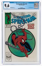 "AMAZING SPIDER-MAN" #301 JUNE 1988 CGC 9.6 NM+.