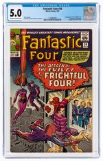 "FANTASTIC FOUR" #36 MARCH 1965 CGC 5.0 VG/FINE (FIRST FRIGHTFUL FOUR).