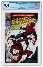 "AMAZING SPIDER-MAN" #361 APRIL 1992 CGC 9.4 NM (FIRST CARNAGE).