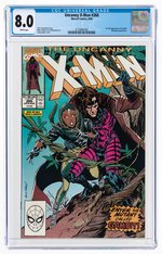 "UNCANNY X-MEN" #266 AUGUST 1990 CGC 8.0 VF (FIRST FULL GAMBIT).